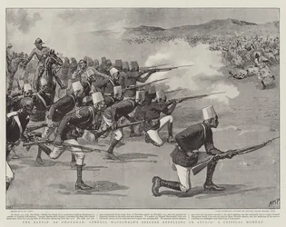 オムドゥルマンの戦い、攻撃を撃退するマクドナルド将軍旅団、クリティカルモーメント